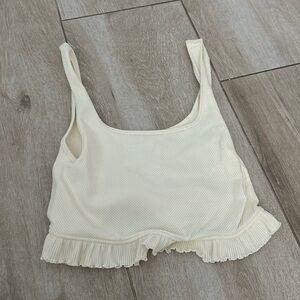 Zara cream tank top